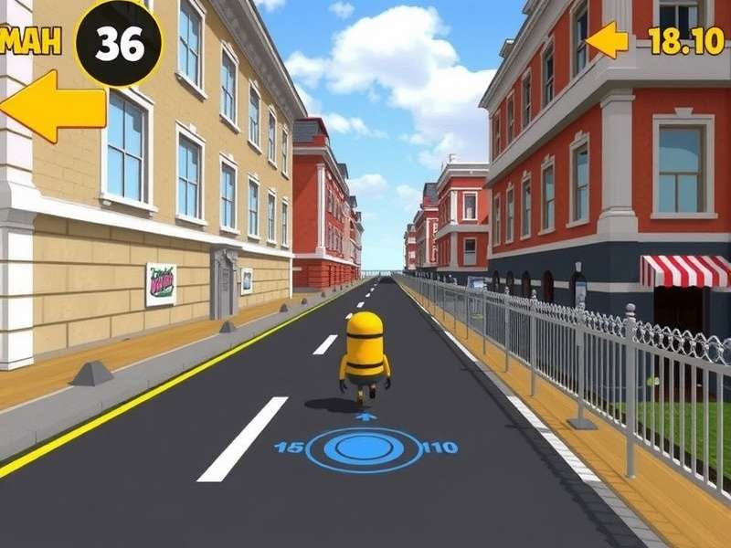 Minion Street Sprint gameplay screenshot